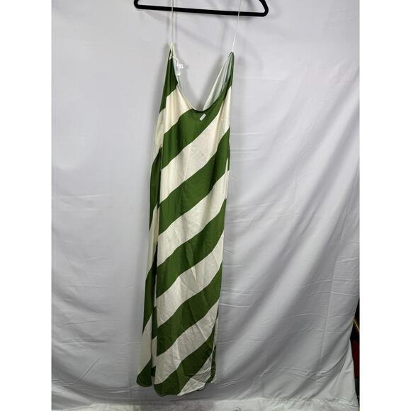 Ronny Kobo Green Chantell Dress Size L with Fabric Pull - Picture 5 of 12